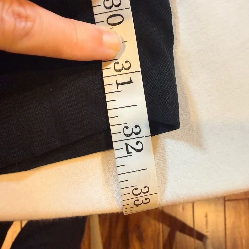 Tommy Bahama Pants Mens 34x32 Black Silk Cotton‎ Pleated Dress Slacks Luxury